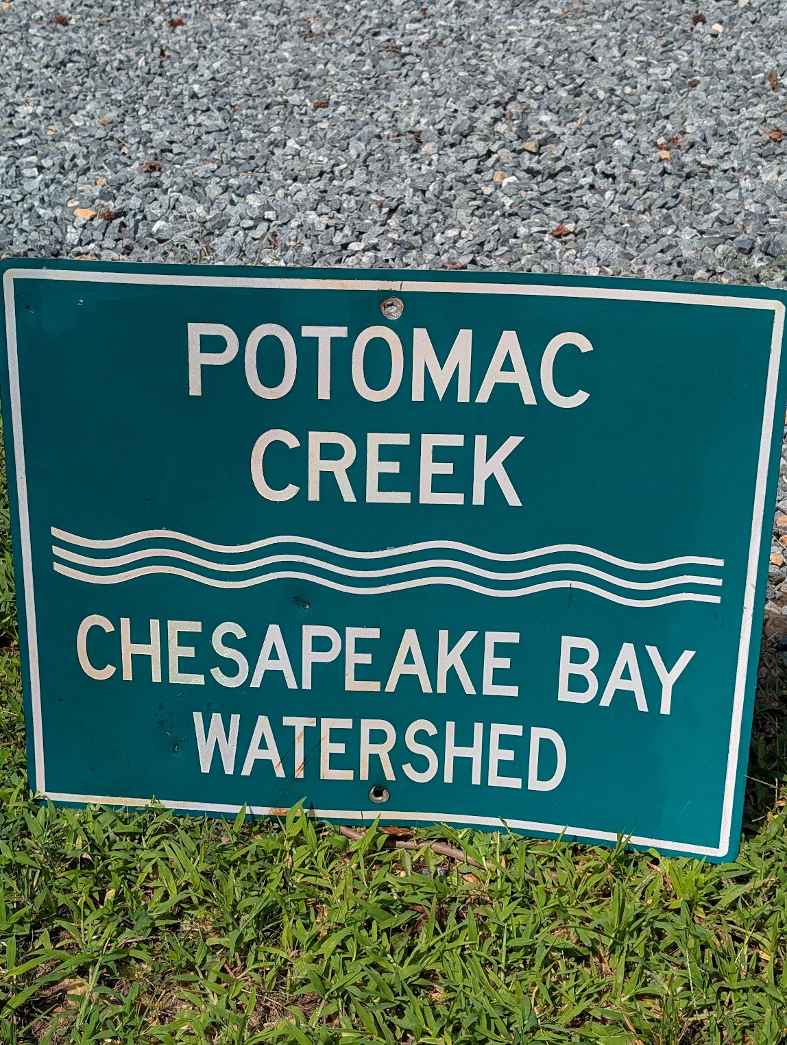 The once neglected sign, cleaned up and restored!